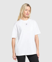 Trace Graphic Oversized T-Shirt