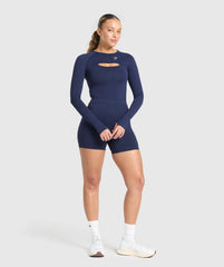 Vital Long Sleeve Cut Out Top