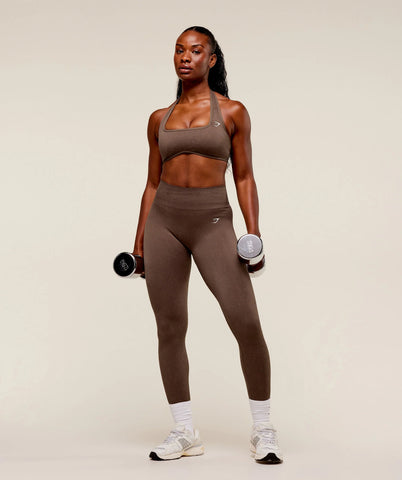 Adapt Fleck x Whitney Halterneck Sports Bra