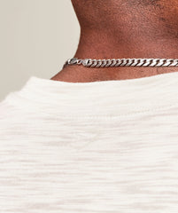 Lightweight Slub Textured 3/4 Henley