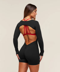 Lifting Dipped Waistband All-In-One