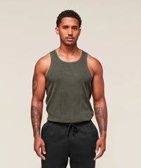 Washed Premium Ribbed Tank