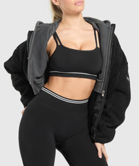 Contrast Seamless Sports Bra