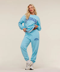 Collegiate Graphic Crew Neck Pullover