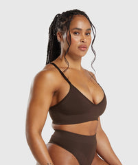 Seamless V Neck Bralette
