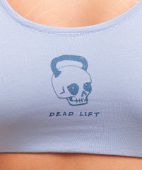 Deadlift Graphic Cotton Bralette