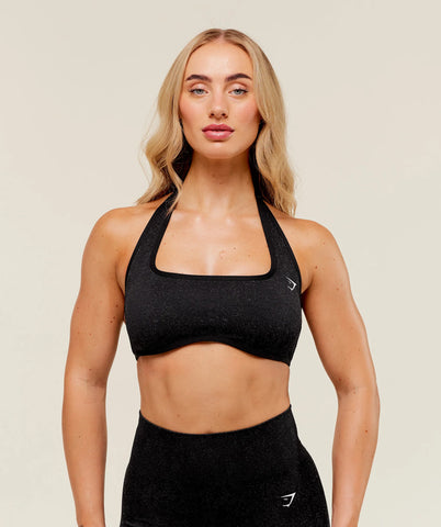 Adapt Fleck x Whitney Halterneck Sports Bra