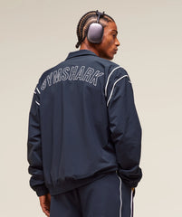 Retro Crinkle Track Jacket