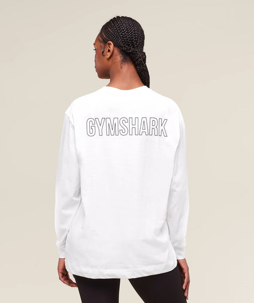 Trace Graphic Long Sleeve Top