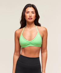 Minimal Halterneck Sports Bra