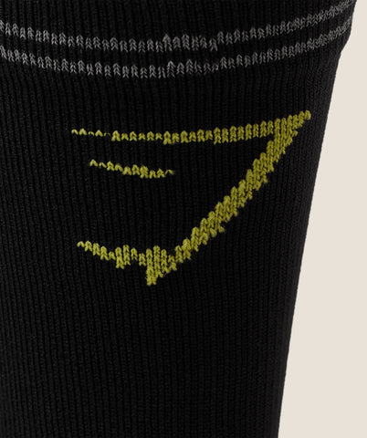 Graphic Single Pack Crew Running Sock