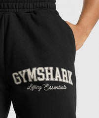 Lifting Essentials Graphic Brushed Oversized Joggers