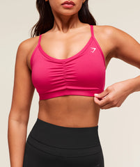 Ruched Sports Bra