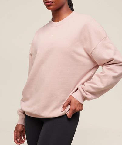 Cherry Graphic Oversized Sweatshirt