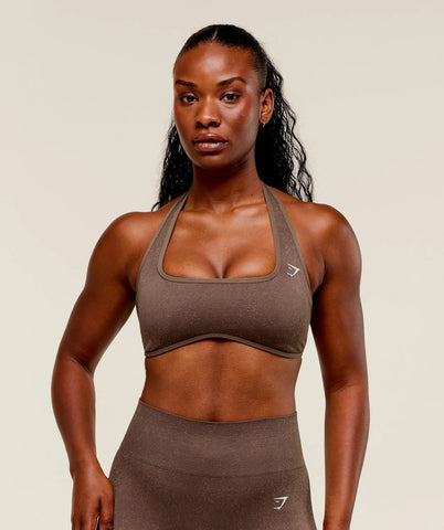 Adapt Fleck x Whitney Halterneck Sports Bra