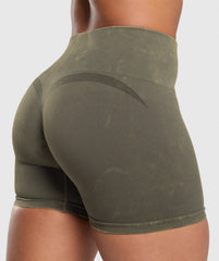 Gains Seamless Washed Shorts