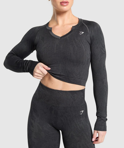 Adapt Camo Seamless Long Sleeve Top