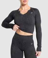 Adapt Camo Seamless Long Sleeve Top