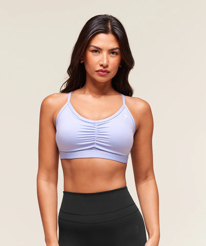 Ruched Sports Bra