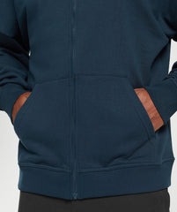 Crest Oversized Zip Up Hoodie