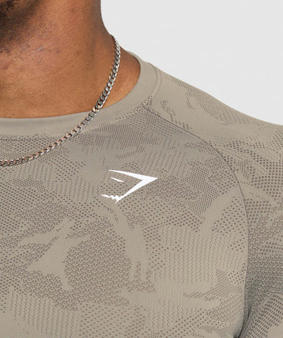 Geo Seamless Long Sleeve T-Shirt