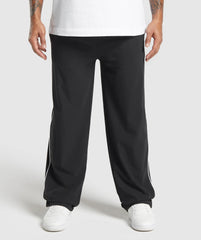 Contrast Straight Leg Pant