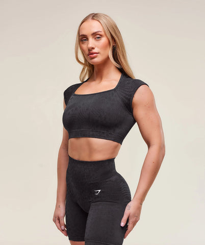 Adapt Animal X Whitney Seamless Crop Top