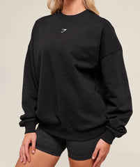 Cherry Graphic Oversized Sweatshirt