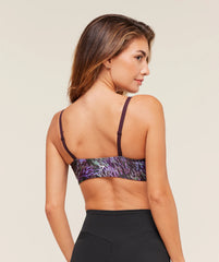 Printed Twist Front Bralette