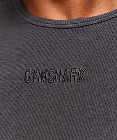 Premium Washed Ribbed T-Shirt