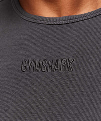 Premium Washed Ribbed T-Shirt