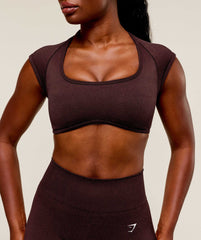 Adapt Fleck x Whitney Short Sleeve Crop Top