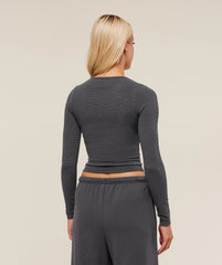 Waffle Long Sleeve Top