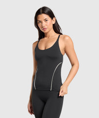Contour Stitch Tank with Shelf