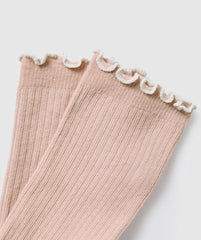 Frill Crew Single Sock