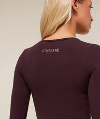 Waffle Long Sleeve Top