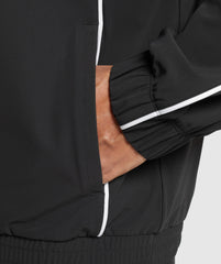 Contrast Track Top