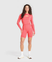 Vital Long Sleeve Cut Out Top