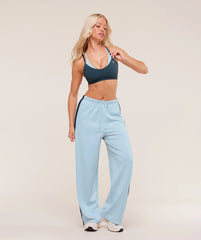 Retro Stripe Snap Pant