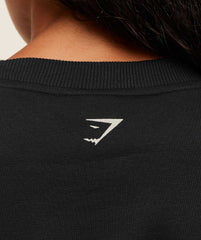 Lifting Club Graphic Oversized Crew Neck