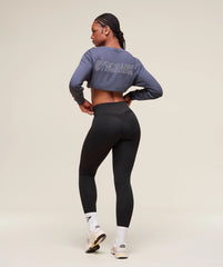 Trace Graphic Long Sleeve Top