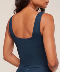 Ribbed Midi Tank With Shelf