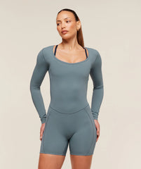 Lifting Dipped Waistband All-In-One