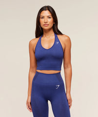 Vital Halter Neck Tank With Shelf