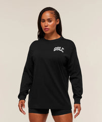 GSLC Graphic Oversized Long Sleeve Top