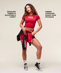 Lift Varsity Seamless Midi T-Shirt