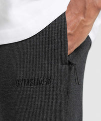 Waffle Straight Leg Joggers