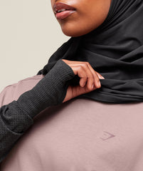 Covered Longline Cotton T-Shirt