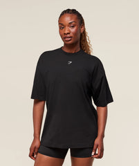 Dump Truck Graphic Oversized T-Shirt