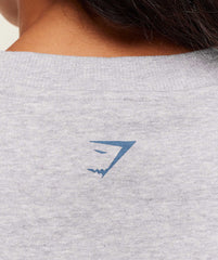 Lifting Club Graphic Oversized Crew Neck